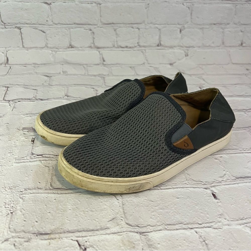 OluKai PEHUEA Women's Size 9 Mesh Slip On Loafers